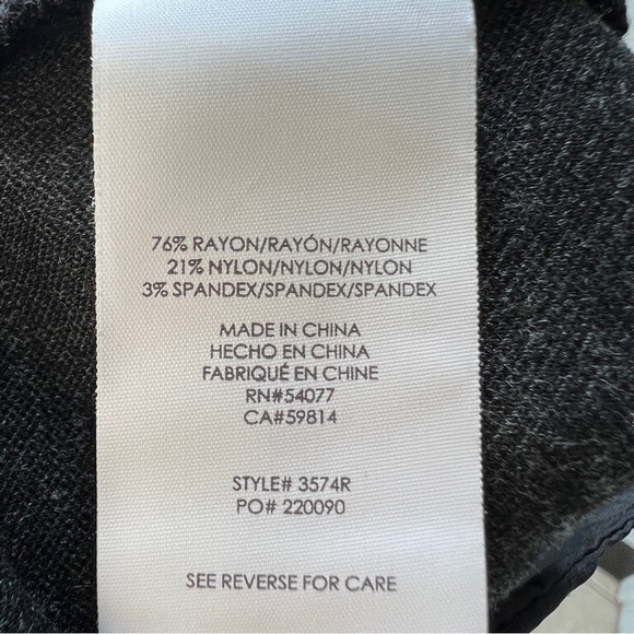 CAbi Promotion Trouser in Charcoal NWT Sizes 4R and 12L - Picture 12 of 16